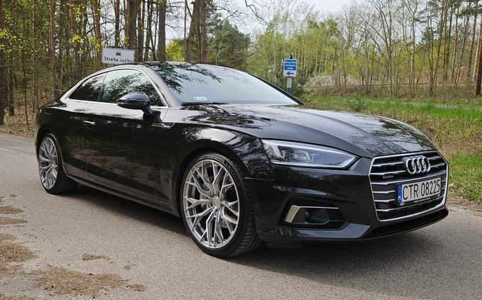 Audi A5 cena 140000 przebieg: 136000, rok produkcji 2016 z Toruń małe 121